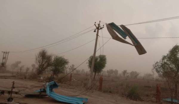 Stormy rains caused havoc, life disrupted