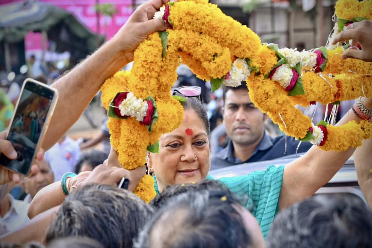 Vasundhara Raje take charge Maha Jansampark Abhiyan in Jharkhand