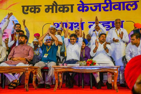 aap party oth taking ceremony 