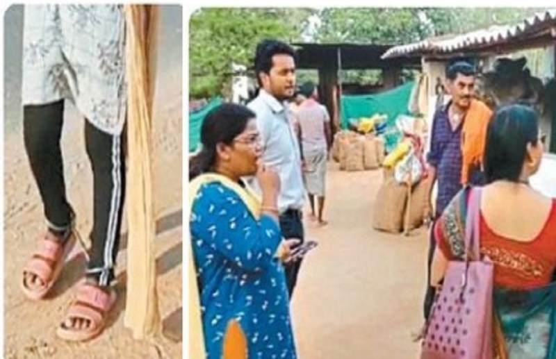 Superstition: Girl found tied in shackles for four days, Baiga was torturing her in the name of treatment