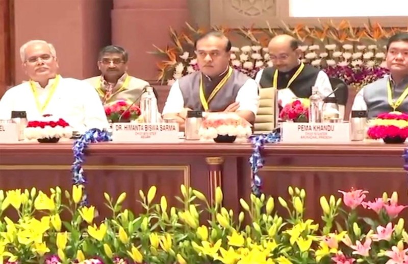 नीति आयोग के गवर्निंग काउंसिल की बैठक में शामिल हुए मुख्यमंत्री भूपेश बघेल