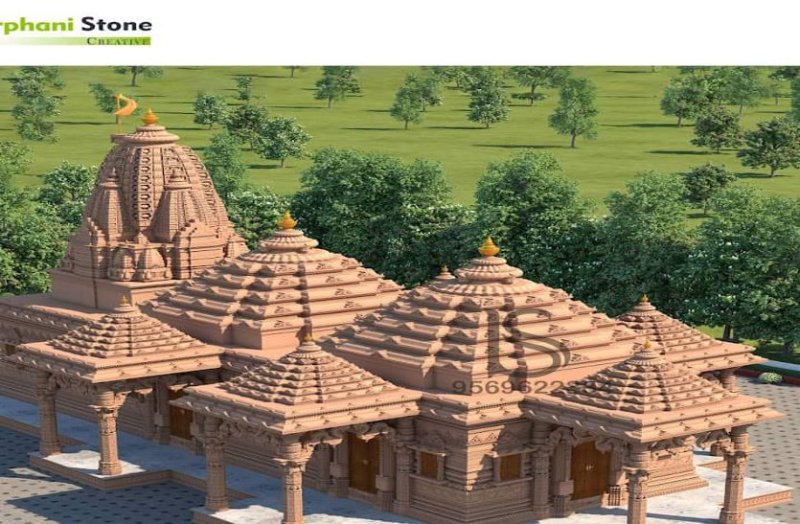 Radha-Krishna's grand temple will take shape at Narsingh Ghat with 40 crores