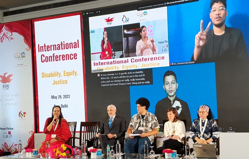 Conference: छह सालों में विश्व के 100 शहरों को दिव्यांगों के लिए समावेशी व योग्य बनाया जाए : निधि अशोक गोयल