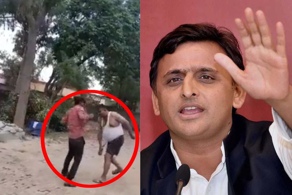 Akhilesh Yadav statement on dalit youth being beaten up by constable