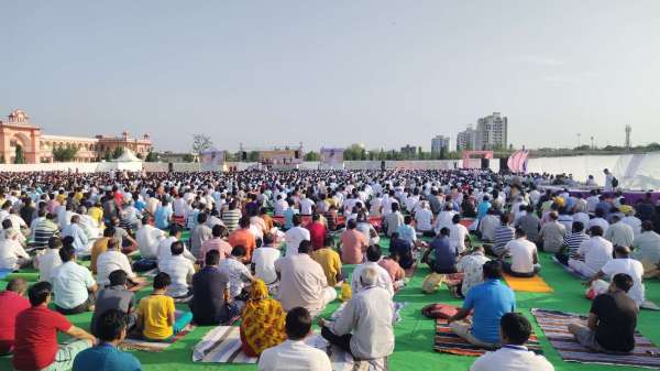 शिविर को लेकर शहरवासियों का शानदार उत्साह देखने को मिला।