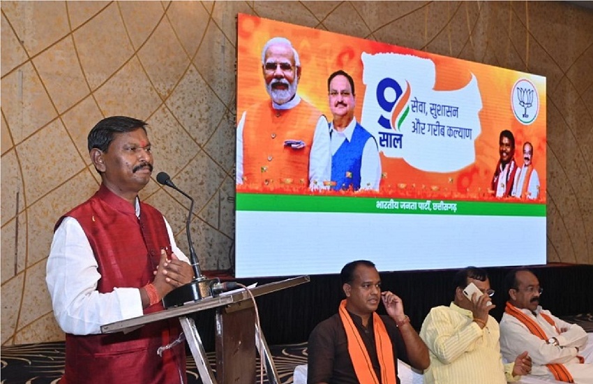 Union Minister Arjun Munda reached Raipur said- 140 crore people have trusted Modi, every rupee is reaching the poor