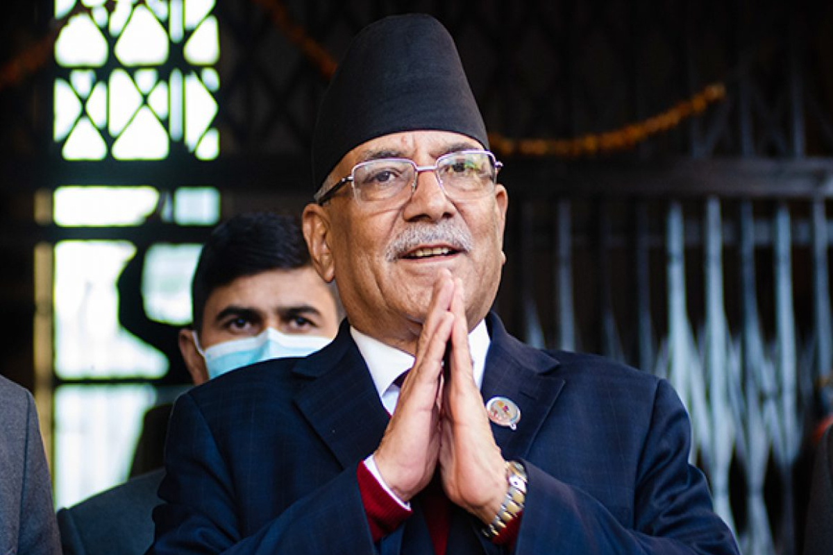 Nepal PM Pushpa Kamal Dahal Prachanda
