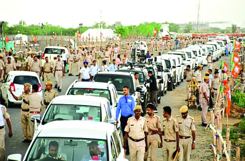 मौसम के बिगड़़े मिजाज में पीएम का ‘टू-वे रूट प्लान’