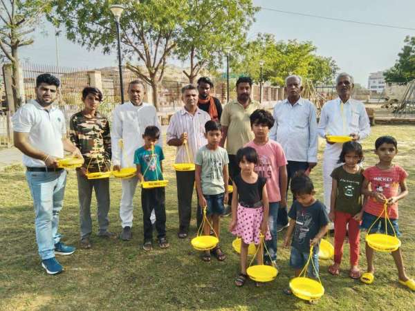 परिंडे लगाने को लेकर उत्साह