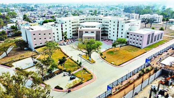 drone view of chhindwara