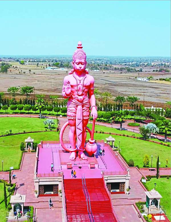 drone view of chhindwara