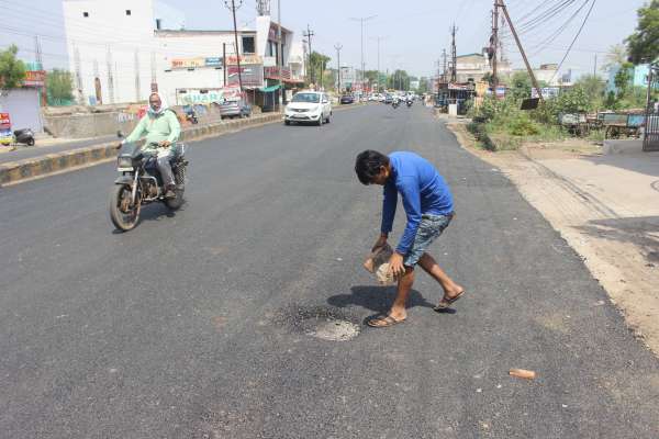 very dangerous  many potholes 