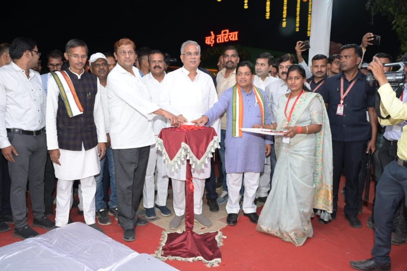 देखो ... मुख्यमंत्री ने दी कुम्हारी में 174 करोड़ की सौगात