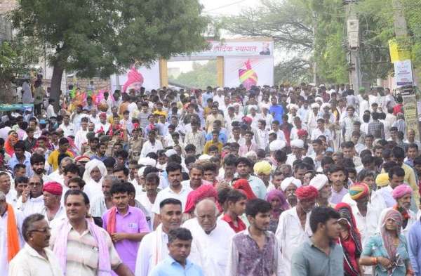 मुख्यमंत्री ने आम सभा को किया सम्बोधित