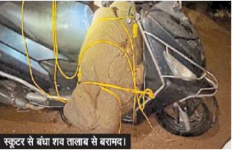 गला दबाकर मौत के घाट उतार दिया