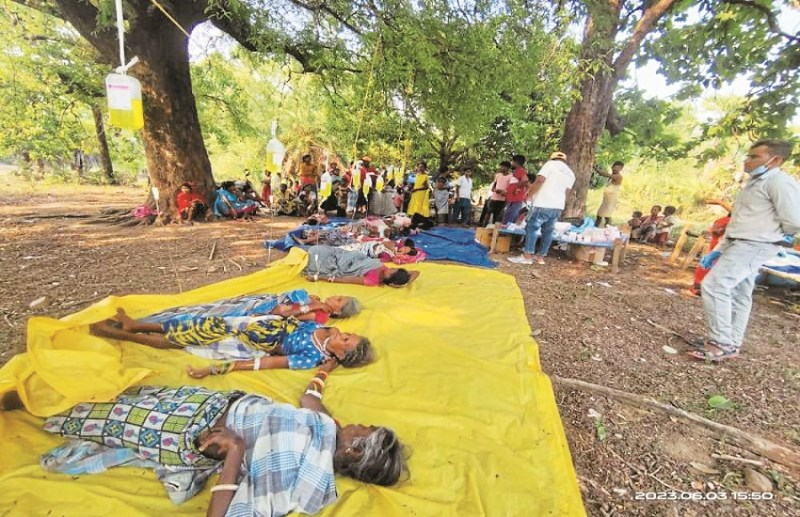 शासन- प्रशासन की पोल खोलने यह तस्वीर काफी है