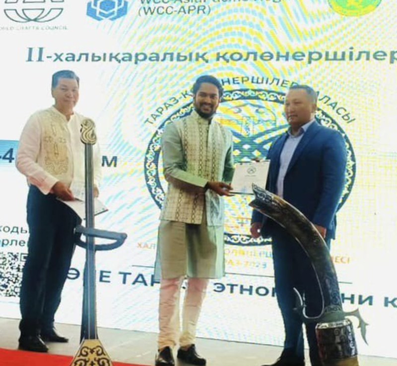 प्रतापगढ़ की थेवा कला को कजाकिस्तान में प्रथम पुरस्कार