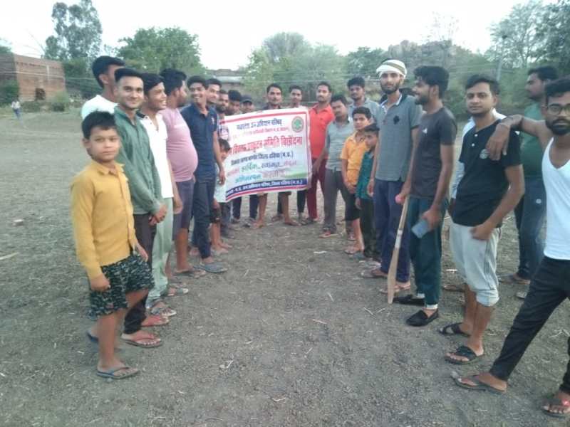 ग्रामीणों को दिलाई नशा न करने की शपथ