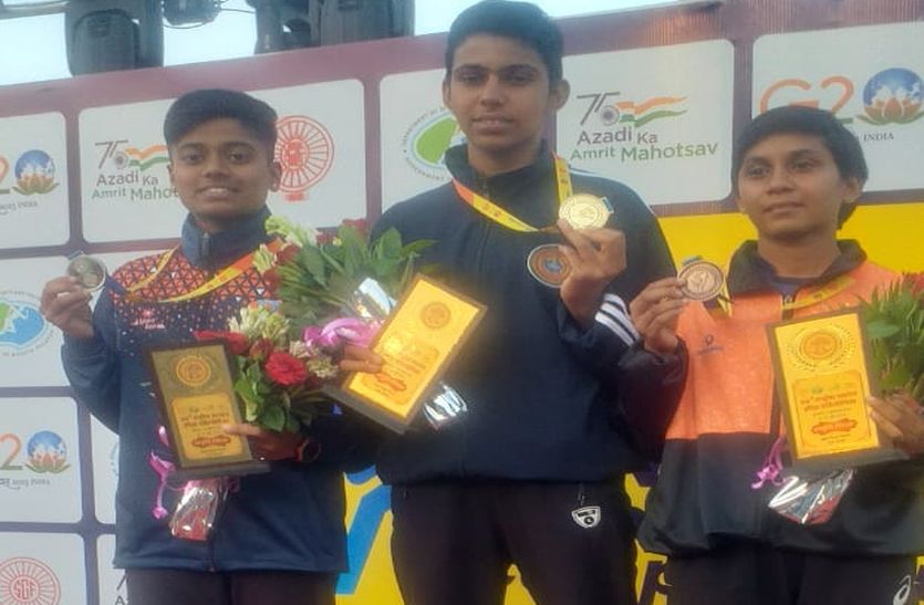 Nagaur's Kavita Dudi gave golden success in 3000 meter racewalk
