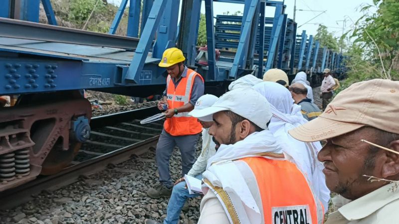 Goods train derailed near Chichanda,Goods train derailed near Chichanda