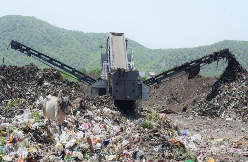 Kishangarh : ट्रेंचिंग ग्राउंड में भरे कचरे से मिलेगी निजात, परिषद को मिलेगा राजस्व