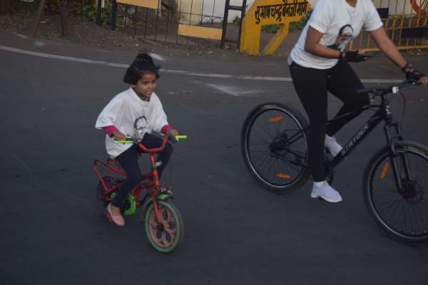 साईकिल रैली से सॅदेश