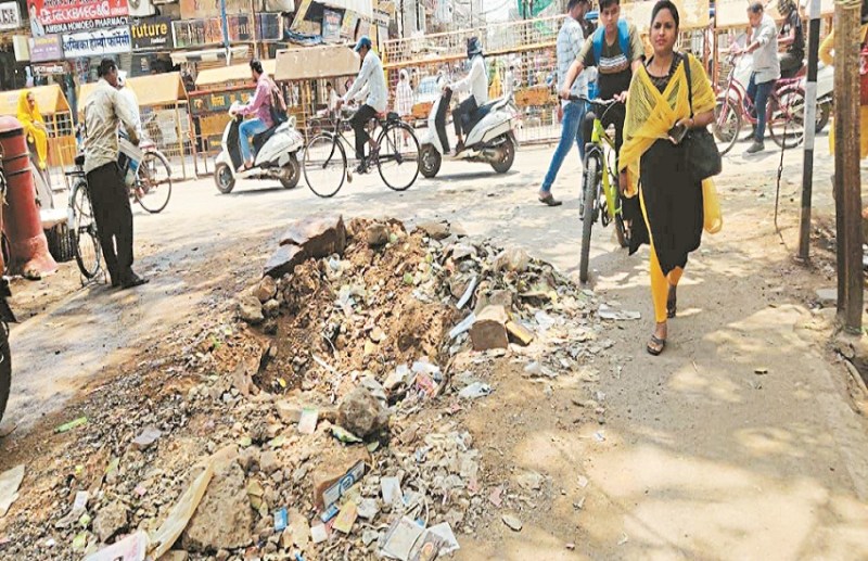 पाइपलाइन के बाद अब बिजली तार अंडरग्राउंड करने फिर खोदेंगे सड़क