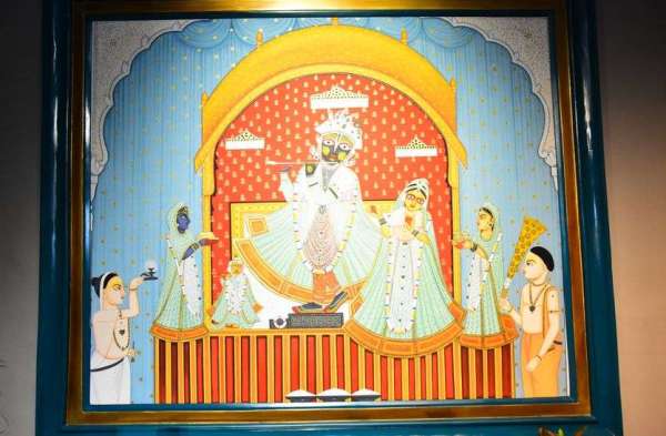 Art exhibition focused on Lord Shri Radha Govind and Shrinathji
