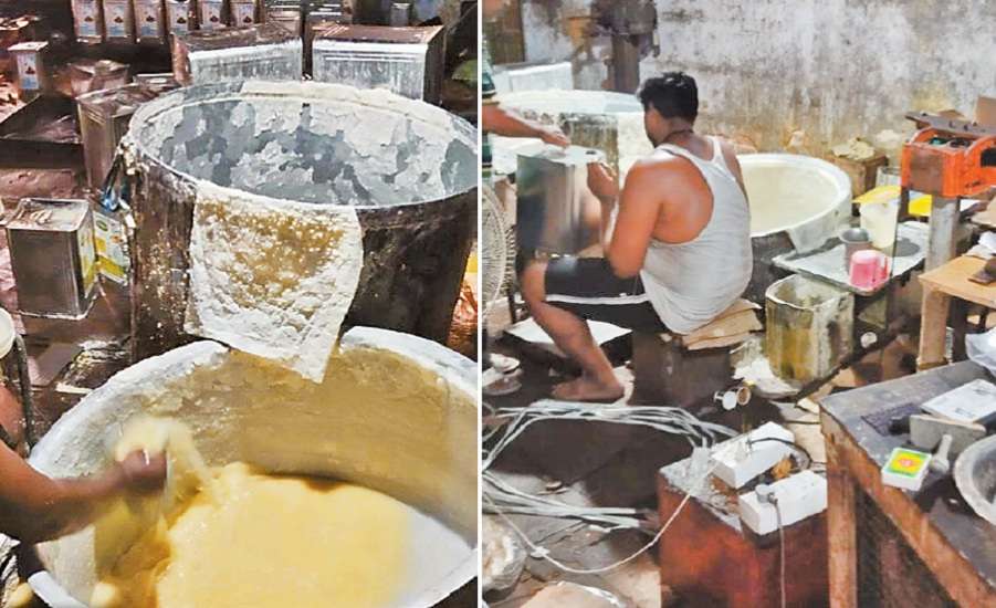 कैटरिंग की आड़ में शादी में बिक रहा था मिलावटी घी, बनाने का तरीका देख चकित हुए अधिकारी