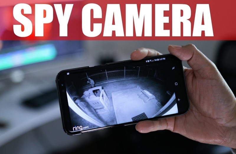 spy in camera and microphone