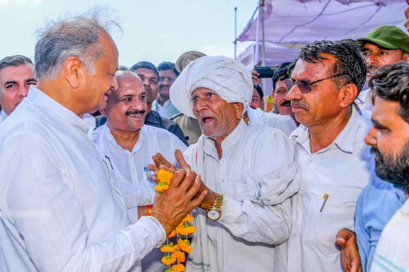 Rajasthan Assembly Election 2023 CM Gehlot to transfer relief online