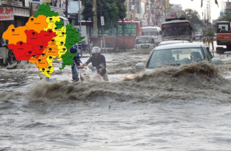 IMD Alert Cyclone Biporjoy Update Weather Forcast Red Alert in Rajasthan