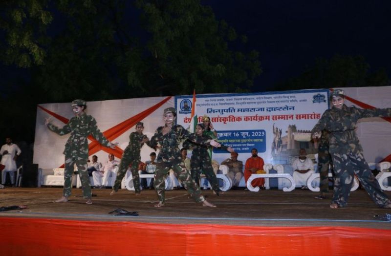 Felicitation on Maharaja dahiren Martyrs day