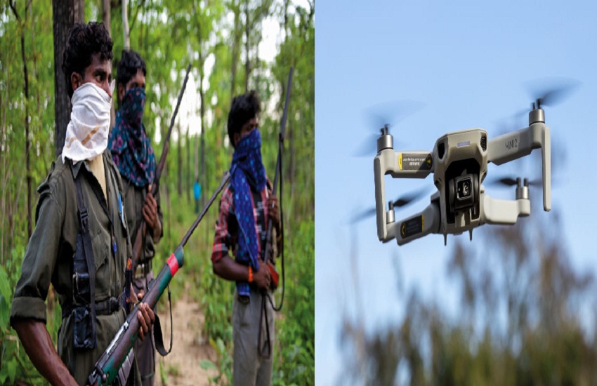बस्तर में सक्रिय नक्सलियों की 10 कंपनियों के पास ड्रोन है