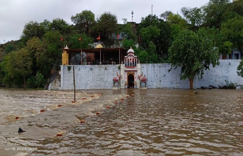 बिपरजॉय चक्रवात ने मचाई तबाही, चन्द्रभागा नदी खतरे के निशान पर, कोटा संभाग में 48 घण्टे में अतिभारी बारिश का अलर्ट