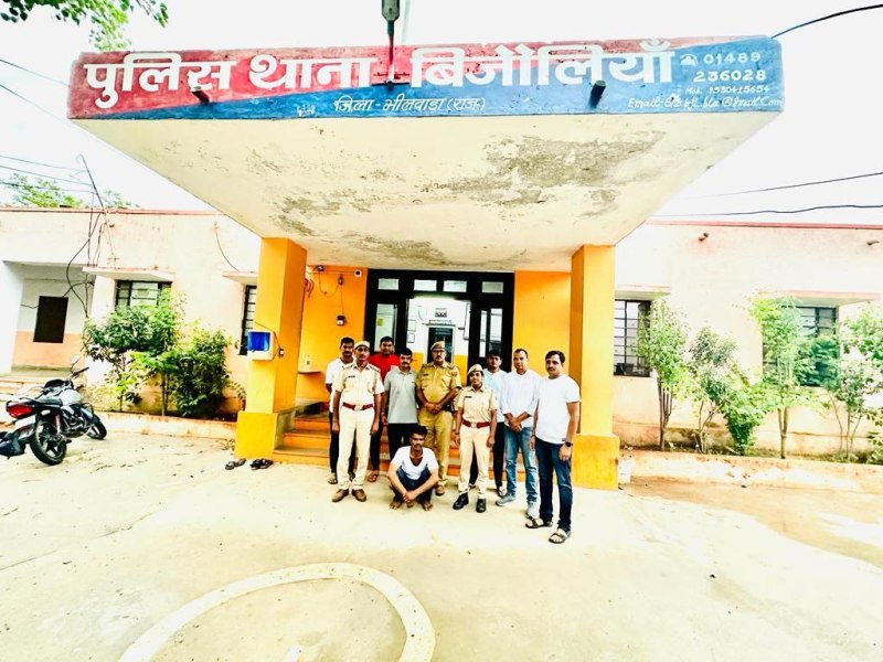 भीलवाड़ा पुलिस: किराएदार ने रंजिश में ली गेस्ट हाउस संचालक की जान