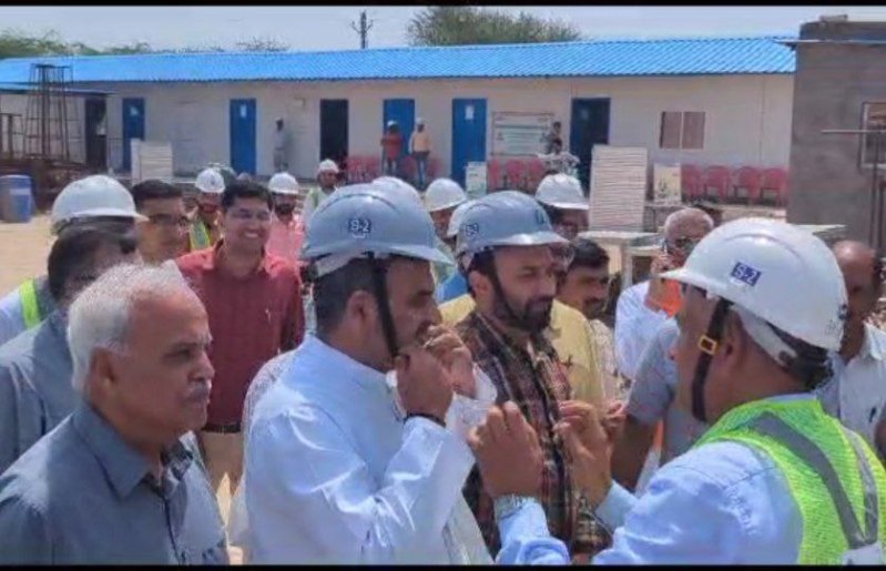 Union Minister Balyan inspected Nagaur Medical College and KV