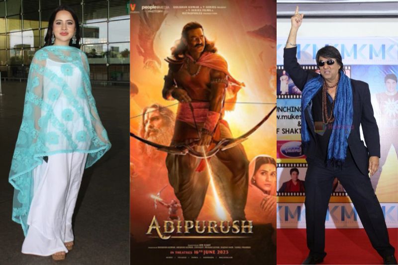 Urfi Javed angry with Mukesh Khanna comment on Adipurush