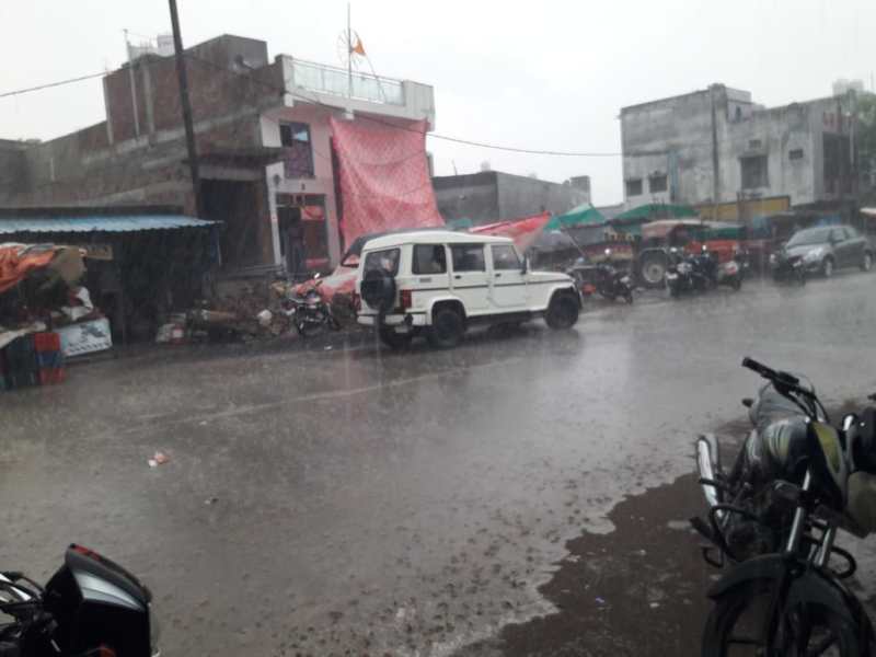 24 घंटे में 13.5 मिमी बारिश, फिर भी उमस