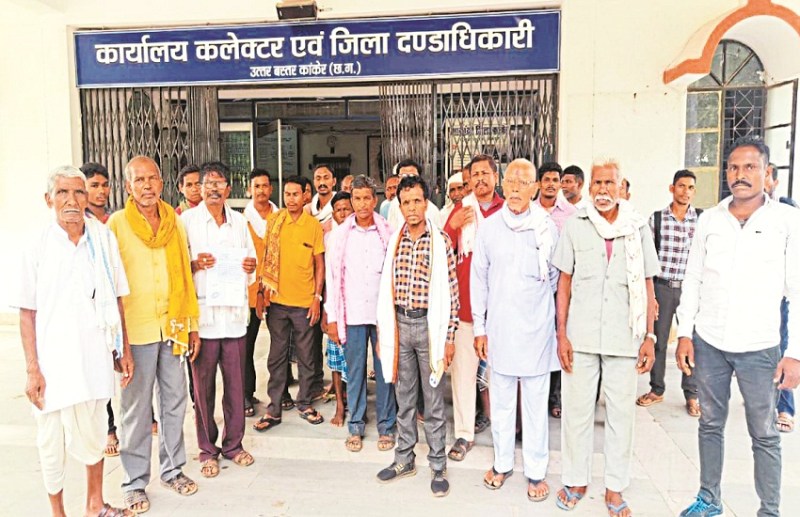 People expressed anger for not giving land for the cemetery