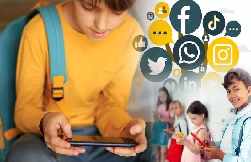 effect of social media on children: