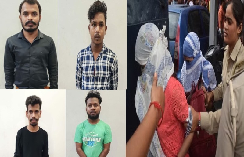 स्पा सेंटर की आड़ में कर रहे थे घिनौनी हरकत, पुलिस ने मारा छापा तो मच गया बवाल, छिपने लगी लड़कियां