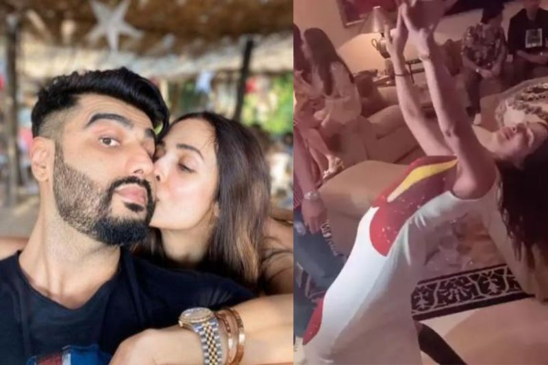 Malaika Arora dances on boyfriend Arjun Kapoor birthday leaked video