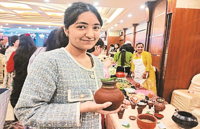 Alternative healthy drink made of stale sacks in competition