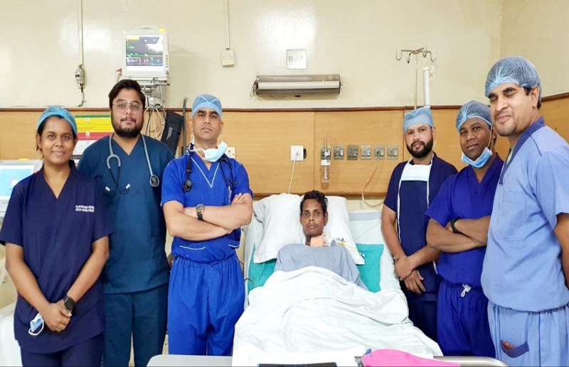 पत्थर समान हो गया था फेफड़ा, डॉक्टरों ने घी पिलाकर किया ऑपरेशन