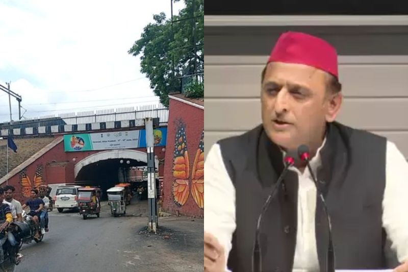 Varanasi Municipal Corporation replied on Akhilesh Yadav tweet waterlogging video