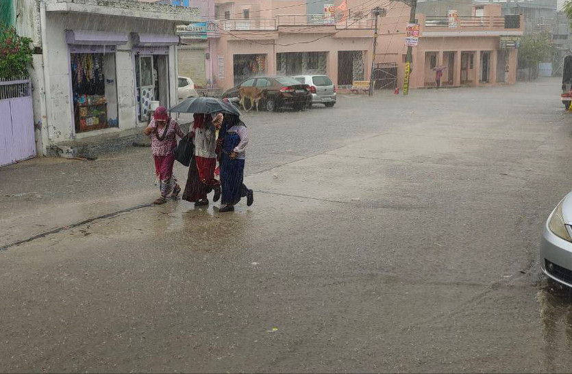 Rajasthan Weather Forecast : Heavy rain will start again from July 6 imd issues rain alert
