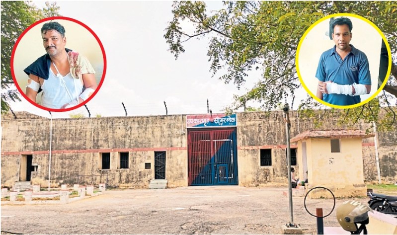 जयपुर के फुलेरा जेल में भिड़े कैदी, जेल प्रहरी व दो बंदी घायल, एक जयपुर रैफर