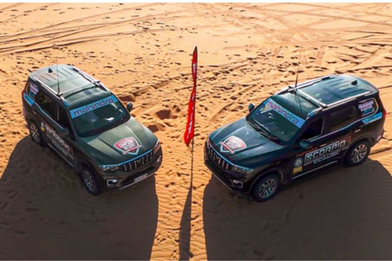 Mahindra Scorpio-N sets world record for desert crossing