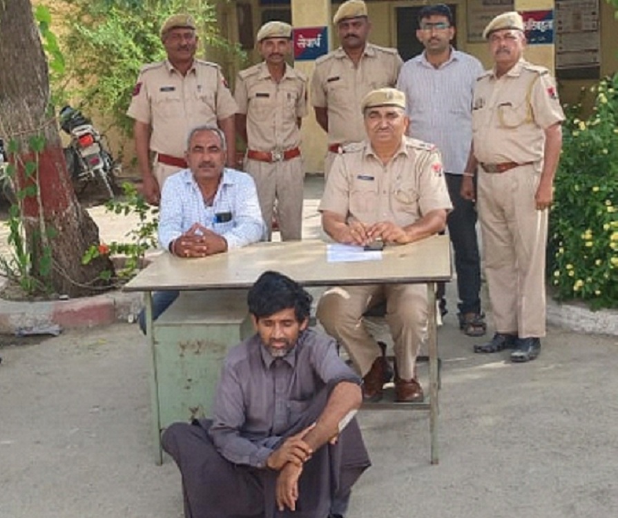 crime news हत्या के प्रकरण में वांछित आरोपी गिरफ्तार Wanted accused